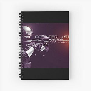 Counter Strike Global Offensive Spiral Notebook