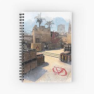 Mirage CSGO Poster in Watercolour Poster Spiral Notebook