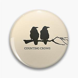 Two crows from Counting Crows band Pin