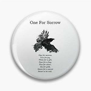 One for Sorrow - Counting crows Pin