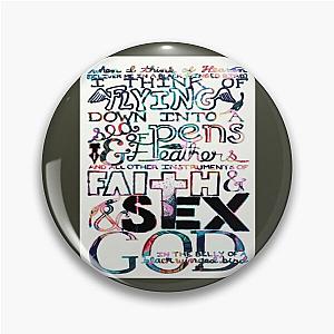 Counting Crows Lyric Music Pin