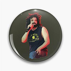 Counting Crows Aadam Duritz Iconic Dreadlocks   Pin