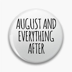 Counting Crows - August And Everything After Pin