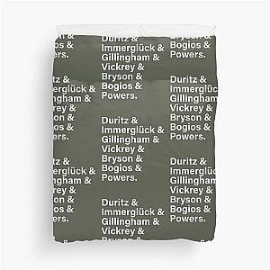 Counting Crows Names  Duvet Cover