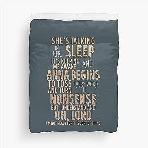 Anna Begins  Counting Crows  Duvet Cover