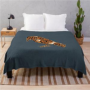 counting crows birds logo Throw Blanket