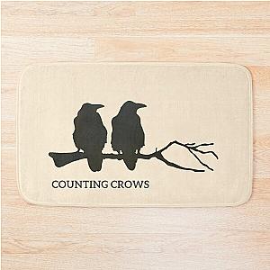 Two crows from Counting Crows band Bath Mat