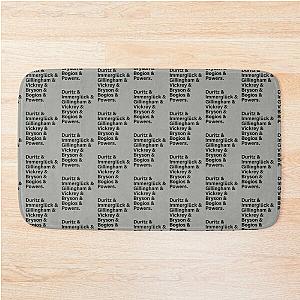 Counting Crows Names Bath Mat