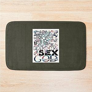 Counting Crows Lyric Music Bath Mat