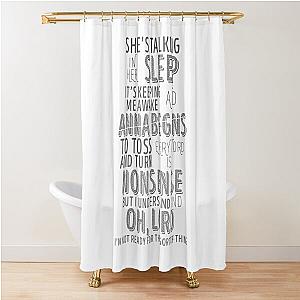 Anna Begins  Counting Crows  Shower Curtain