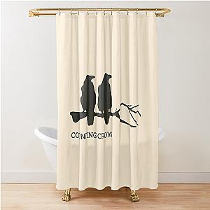 Two crows from Counting Crows band Shower Curtain