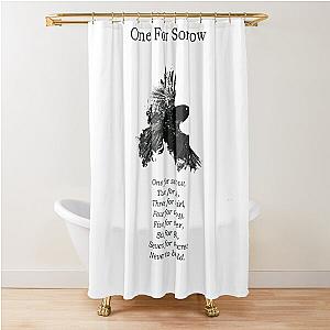 One for Sorrow - Counting crows Shower Curtain