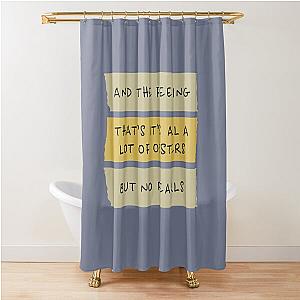 Counting Crows - Quote Shower Curtain