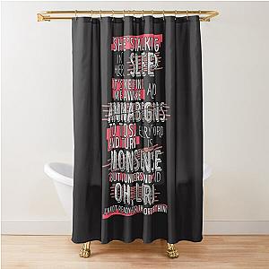 Anna Begins  Counting Crows Shower Curtain