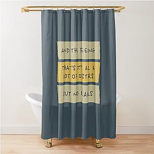 Counting Crows - Quote Shower Curtain