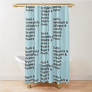 Counting Crows Names Shower Curtain