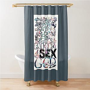 Counting Crows Lyric Music Shower Curtain