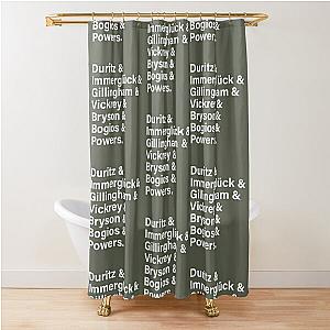 Counting Crows Names  Shower Curtain