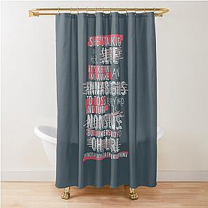 Anna Begins  Counting Crows Shower Curtain