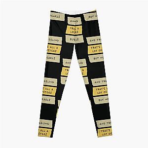 Counting Crows - Quote Leggings