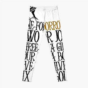 One For Sorrow: Counting Crows Rhyme Leggings