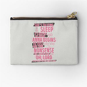 Anna Begins  Counting Crows Zipper Pouch