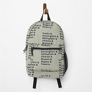 Counting Crows Names Backpack