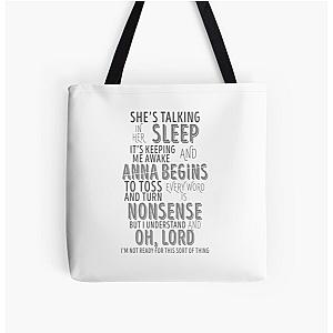 Anna Begins  Counting Crows  All Over Print Tote Bag