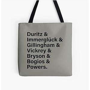 Counting Crows Names All Over Print Tote Bag