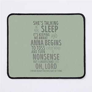 Anna Begins  Counting Crows  Mouse Pad