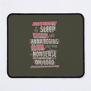 Anna Begins  Counting Crows Mouse Pad