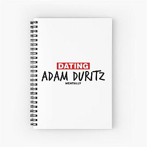 Counting Crows - Dating Adam Duritz Mentally Spiral Notebook