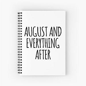 Counting Crows - August And Everything After Spiral Notebook