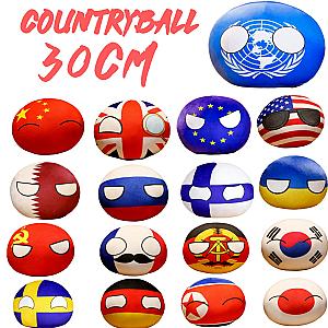 30Cm Countryballs Throw Pillow Stuffed Toy Ball Plush