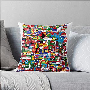 Countryball Full Print Pillow Cover