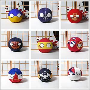 9-20cm Countryball Europe Country Stuffed Toy Plush