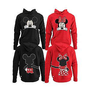 Soul mate LOVE Disney matching couples mickey Minnie  Valentine Matching Couples Hoodies