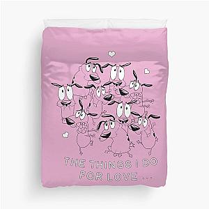 Courage the Cowardly Dog Duvet Cover