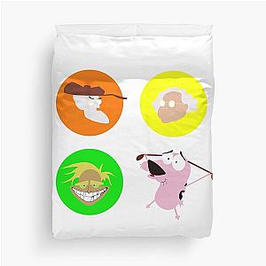 Courage the Cowardly Dog Family Matters Duvet Cover becomes 

Courage the Cowardly Dog Family Matters Duvet