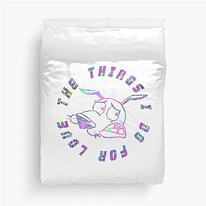 The things I do for love Courage Cowardly Dog Duvet Cover