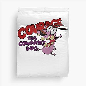 Cowardly Courage Retro Duvet Cover