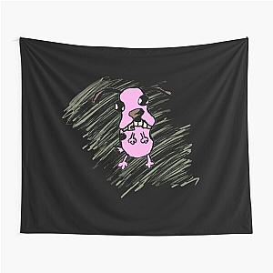 Courage the Cowardly Dog Tapestry