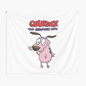 Courage the Cowardly Dog Tapestry