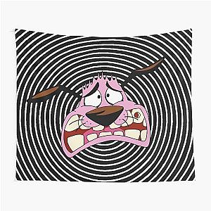 Courage the Cowardly Dog Tapestry