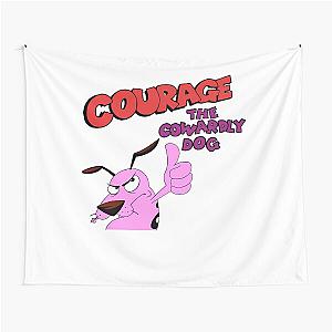 Courage the Dog Tapestry