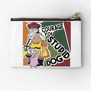 Courage the Cowardly Dog - Courage You Stupid Dog Zipper Pouch