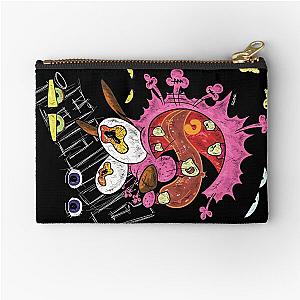 Courage The Cowardly Dog Zipper Pouch