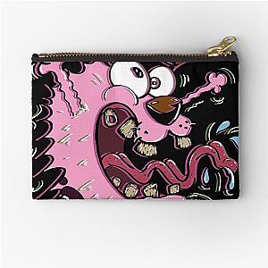 Courage the Cowardly Dog Zipper Pouch