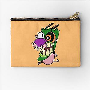 Courage the Cowardly Dog Screaming Mask Zipper Pouch