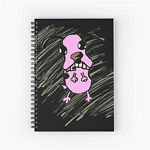 Courage the Cowardly Dog Spiral Notebook